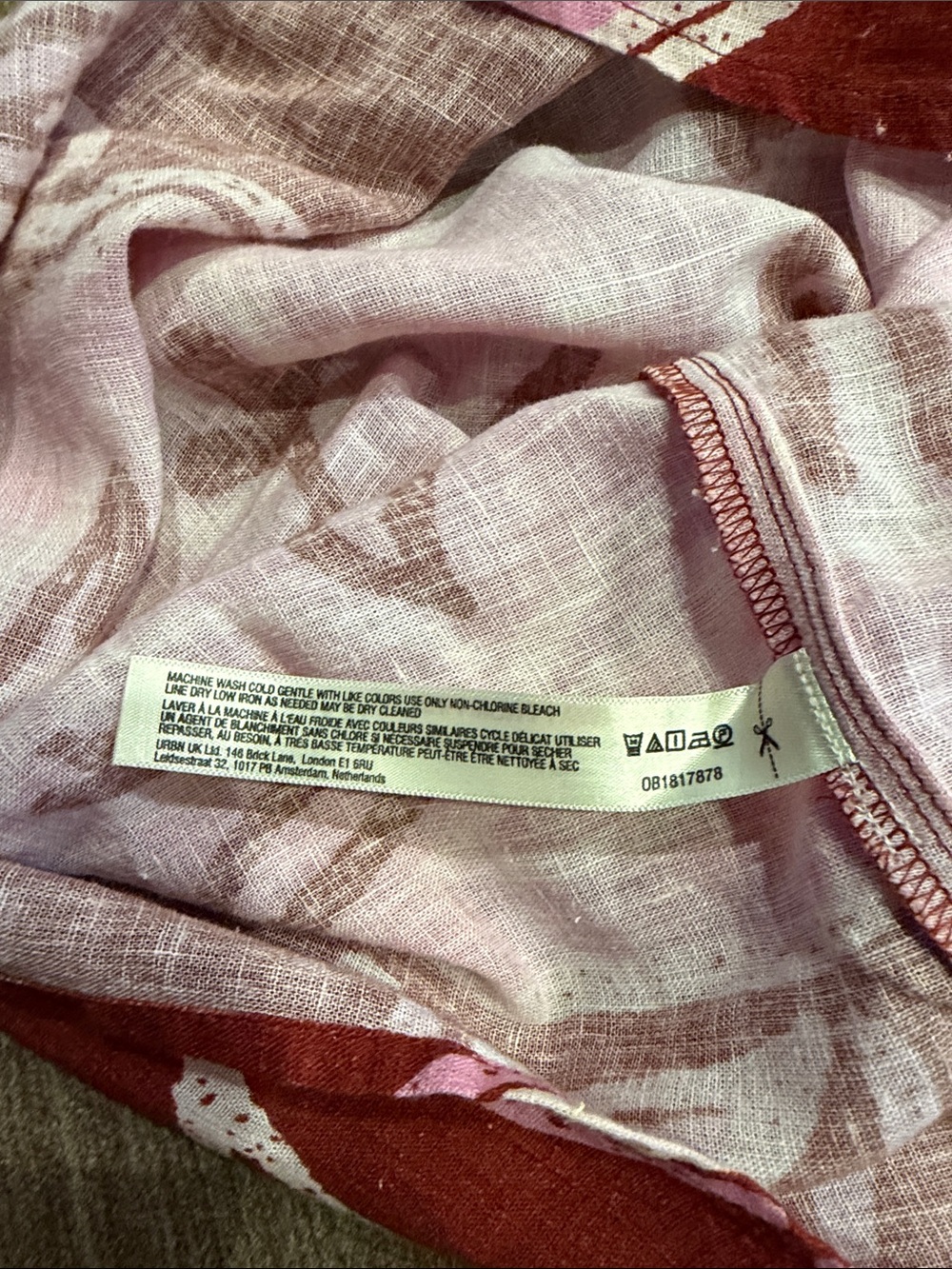 NWT Anthropologie Celandine Set Pink Floral Two-Piece Set - Picture 10 of 12